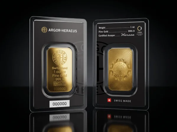 Neues Design für Argor-Heraeus-Prägebarren - Argor-Heraeus-Prägebarren: Neues Design 2026 | Juwelier Bacak