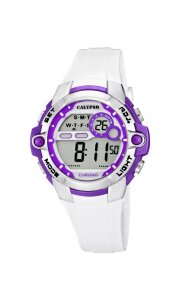 Calypso Damenarmbanduhr Chronograph Kunststoff K5617/3 Sport