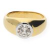 Juwelmalux Ring JL13-07-0053 in 750er Gold 18 Karat mit Brillant