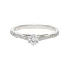 JuwelmaLux Verlobungsring 585er 14 Karat Weißgold mit Diamanten 0,30ct JL27-07-0018 48