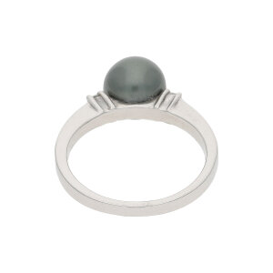 JuwelmaLux Perlenimitat Ring Silber JL10-07-0450