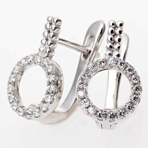Halskette mit Anhänger in Silber 925 mit Zirkonia...