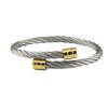 Charriol Armspange Edelstahl 04041020-0 Celtic vergoldet