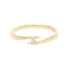 JuwelmaLux Ring 585/000 (14 Karat) Gold mit Brillant JL10-07-0075