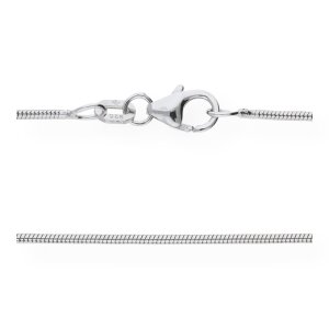 JuwelmaLux Halskette für Anhänger Silber rhodiniert JL30-05-0410