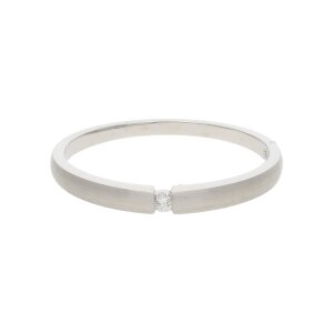 Ring Weißgold 585 Brillant JL10-07L-0426 JuwelmaLux