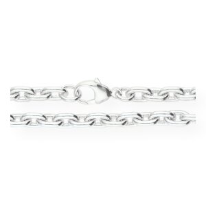 JuwelmaLux Halskette 925/000 Sterling Silber JL30-05-0458 Anker diamantiert