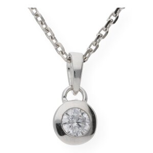 Kettenanhänger Silber 925 Zirkonia JL10-02-0570...
