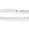 JuwelmaLux Kette Stegpanzer JL05-0002-18 Silber 925/000 diamantiert