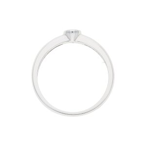 JuwelmaLux Ring 585 Weißgold mit Brillant JL10-07-1862 50