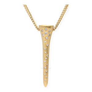 JuwelmaLux Anhänger 750 Gold Golftee mit Brillanten...