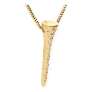 JuwelmaLux Anhänger 750 Gold Golftee mit Brillanten...