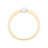 JuwelmaLux Ring 585/000 (14 Karat) Gold mit Brillant JL10-07-0411