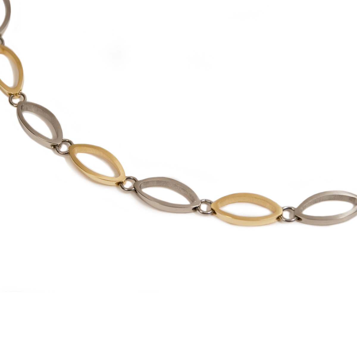 Boccia Damen-Collier 0801-01 – Schwarze Kautschukschnur (2 Mm) Mit Titan-Bajonettverschluss