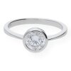 JuwelmaLux Ring 925/000 Sterling Silber mit Zirkonia JL10-07-0353