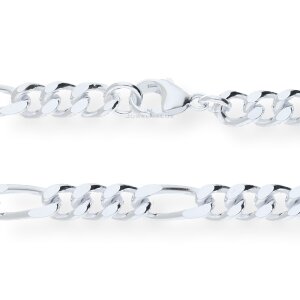 JuwelmaLux Kette Figaro JL05-0013-18 Silber 925/000 diamantiert