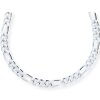 JuwelmaLux Kette Figaro JL05-0013-18 Silber 925/000 diamantiert