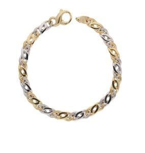 Damenarmband 37-4002271-19 585er 14 Karat Weiß-und...