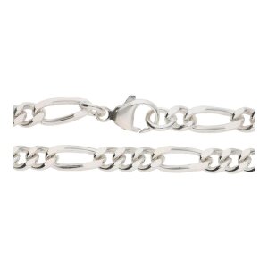 JuwelmaLux Kette Figaro JL05-0005-18 Silber 925/000 diamantiert