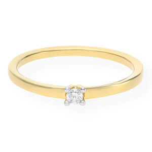 JuwelmaLux Ring 750er 18 Karat Gold mit Diamanten...