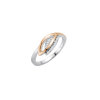 Tétino Ring 96903/01 Sterling Silber, rosé vergoldet, Zirkonia