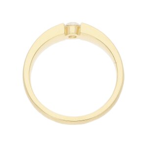 JuwelmaLux Ring Gold 750 mit Brillant 0,20 ct. JL10-07-0097