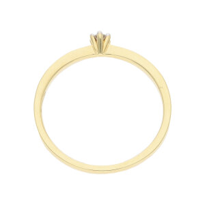 JuwelmaLux Ring 750er 18 Karat Gold mit Diamanten JL33-07-0005