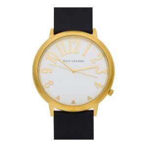 Rolf Cremer Uhr Jumbo II 491949 Lederband, Edelstahl,...