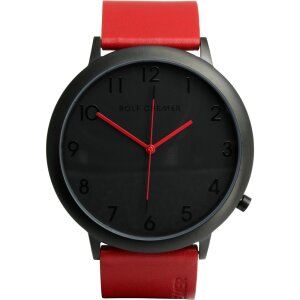 Rolf Cremer Uhr Jumbo II 495110 Lederband, Edelstahl,...