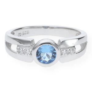 JuwelmaLux Ring 925 Silber Zirkonia JL10-07-0948