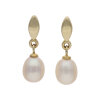 JuwelmaLux Perlen Ohrringe 333 Gold mit Süßwasser Zuchtperle JL10-06-1043