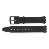 JuwelmaLux Ersatzband Silikon für Swatch-Uhren Skin 17 mm Anstoß JL28-09-0019