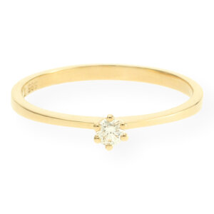 JuwelmaLux Ring 585 Gold mit Brillant JL10-07-0796