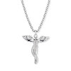 Collana Engelsrufer Argento 925 Con Angelo E Zirconi – Regolabile