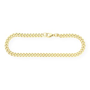 JuwelmaLux Armband Flachpanzer Gold 333 JL18-03-0217