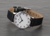 Jacques Lemans Uhr für Damen 1-1851ZB London Leder schwarz