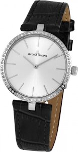 Jacques Lemans Uhr für Damen 1-2024H Milano mit Swarovski Kristallen