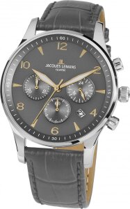 Jacques Lemans Uhr für Herren 1-1654ZI London Leder...