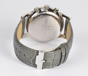 Jacques Lemans Uhr für Herren 1-1654ZI London Leder grau
