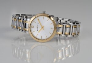Jacques Lemans Uhr für Damen 1-1932D Milano Bicolor