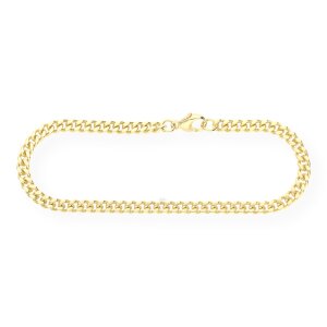 JuwelmaLux Armband JL18-03-0221 Flachpanzer Gold 333