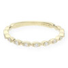 JuwelmaLux Ring 585/000 (14 Karat) Gold mit Brillanten 0,105 ct JL12-07-0095