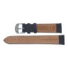 JuwelmaLux Uhrenband Rindleder blau JL38-10-0005