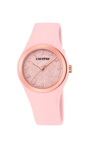 Calypso Uhr für Mädchen K5755/6 vergoldet mit...