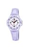 Calypso Uhr für Kinder K5757/2 Kautschuk lila/weiß