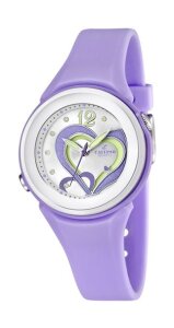 Calypso Uhr für Mädchen K5576/4 Herz mit Licht