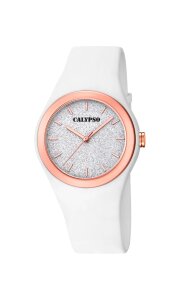 Calypso Uhr f&uuml;r M&auml;dchen K5755/1 vergoldet...