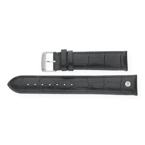 Bruno Söhnle Uhrenband 73-71045-120 Leder schwarz 20 mm