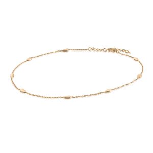 Boccia Collier 08026-02 Titan Gold plattiert
