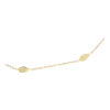 Boccia Collier 08026-02 Titan Gold plattiert